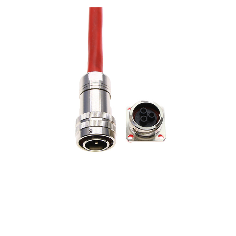 Conector circular de bayoneta industrial de 3 pin C Series